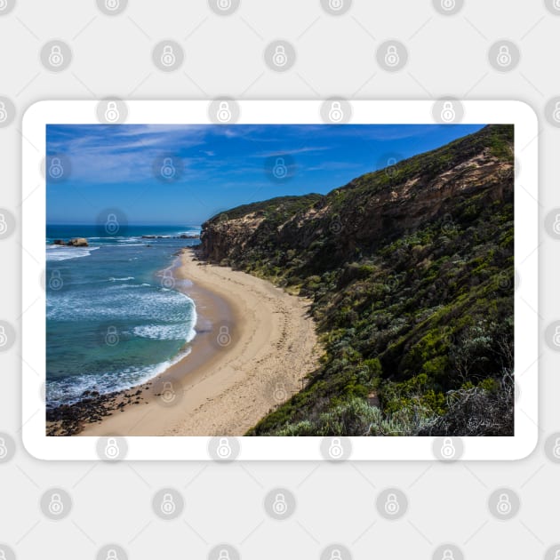 Fingal Beach, Cape Schanck, Mornington Peninsula, Victoria, Australia. Sticker by VickiWalsh